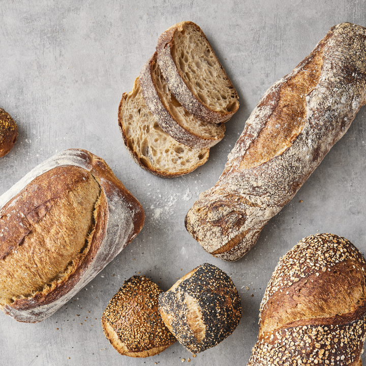 Brød koncentrater og helblandinger