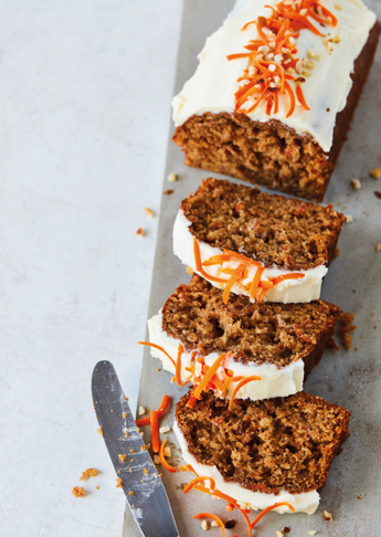 Gulerodskage med Cream cheese frosting