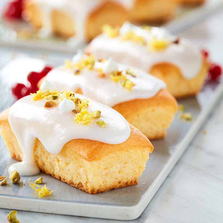 Gluten free softcake with icing