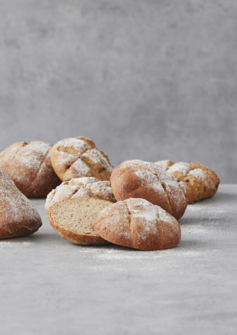 Rugbrødsbolle