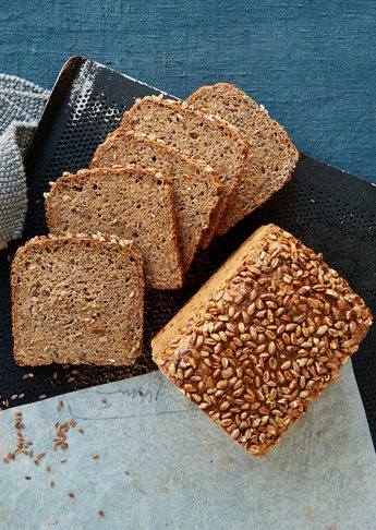 Slotsrugbrød med MultiBase rugbrød