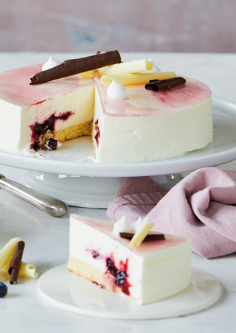 Solbær cheesecake