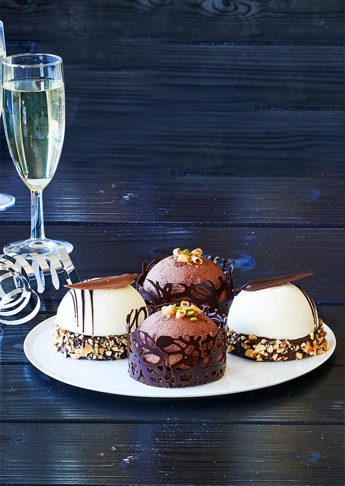 Fromagebomber med Baileys og Rom