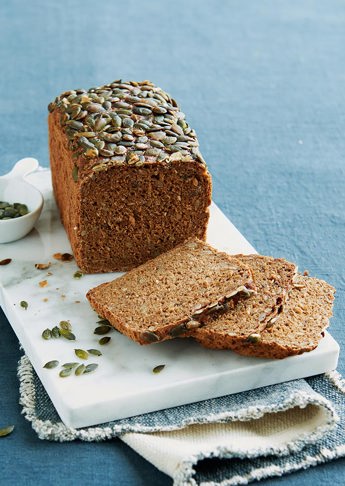 Græskarrugbrød med MultiBase rugbrød