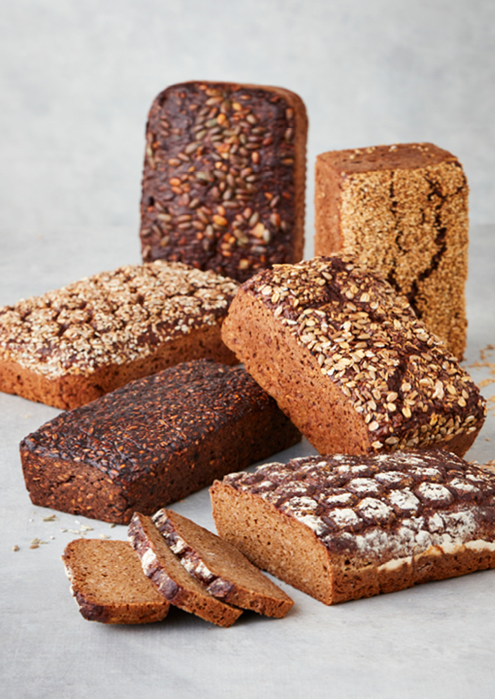 Brød med kerner