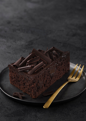 Mørk chokoladekage