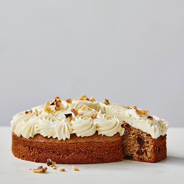 Gluten free multi cake with raisins