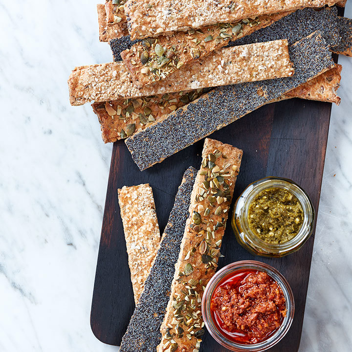 Gluten free crispbread